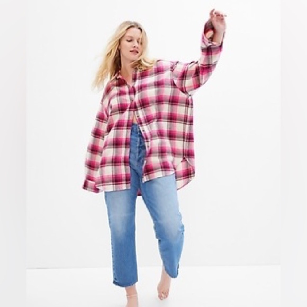 Super Cute Gap summer Flannel XXL